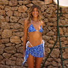 Mini Mesh Polyester Stretch Sarong - Surfside