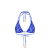 Simple Strap Halter Bikini Top - Surfside
