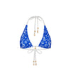 Classic Tie Halter Bikini Top - Surfside