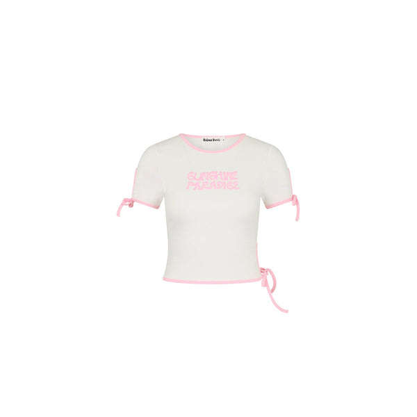 Baby Cut Out Tee - Pocket Pink –KulaniKinisEurope