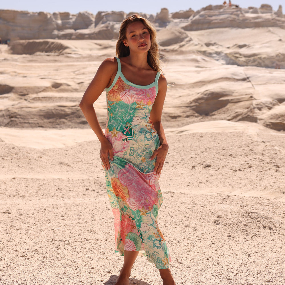 Scoop Low Back Maxi Dress - Neverland