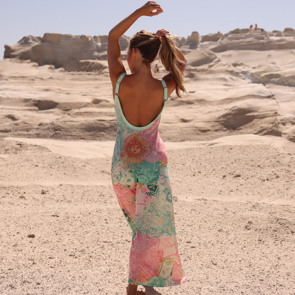 Scoop Low Back Maxi Dress - Neverland