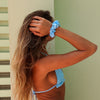Scrunchie Hair Tie - Checkmate