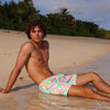 Men's Swim Trunks - Coconut Dreams