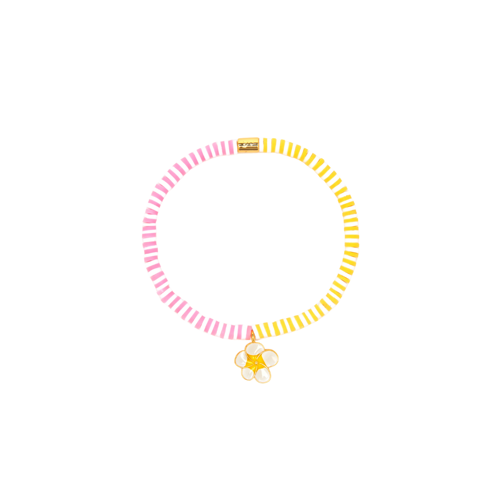 Stretch Bracelet - Frangipani