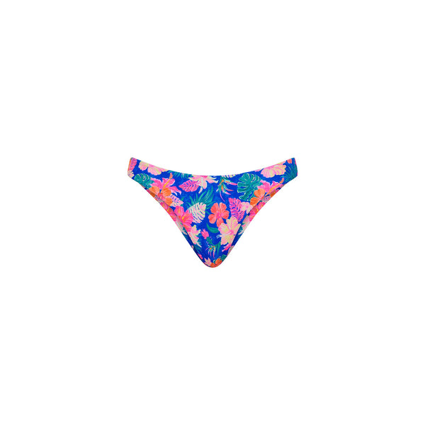 Minimal Full Coverage Bikini Bottom - Electric Palms