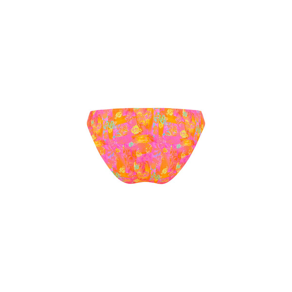 Minimal Full Coverage Bikini Bottom - Sunrise Kiss
