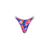 Twin Strap Cheeky Bikini Bottom - Electric Palms