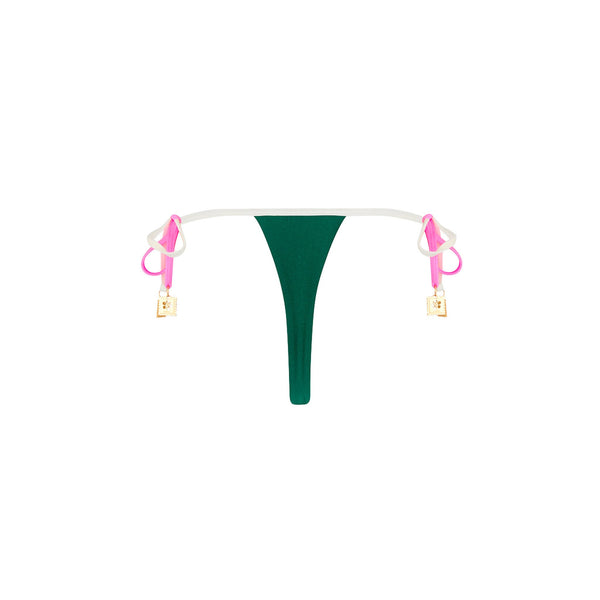 Micro Thong Tie Side Bikini Bottom - Siren Song