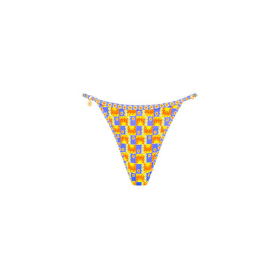 Charm Adjustable Cheeky Bikini Bottom - Sunburst