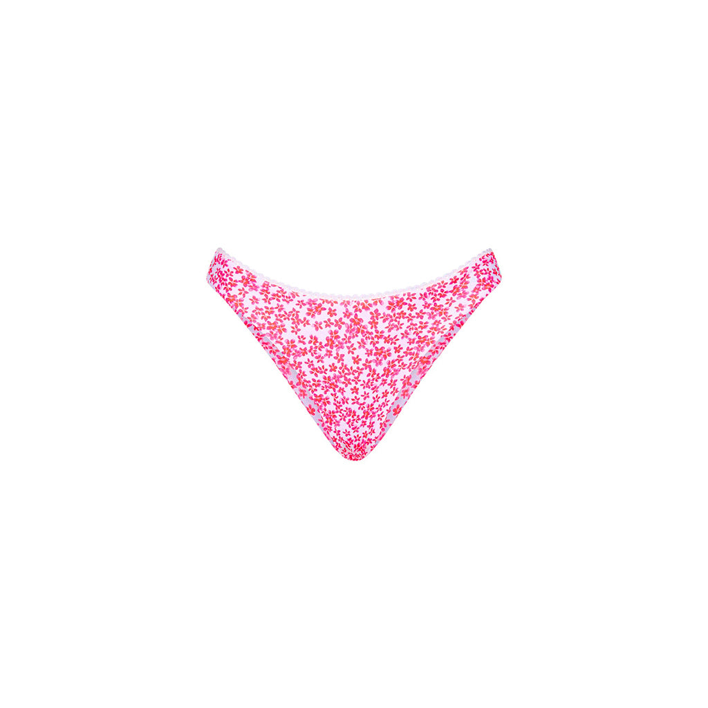 Decorative Full Coverage Bikini Bottom - Lovebug