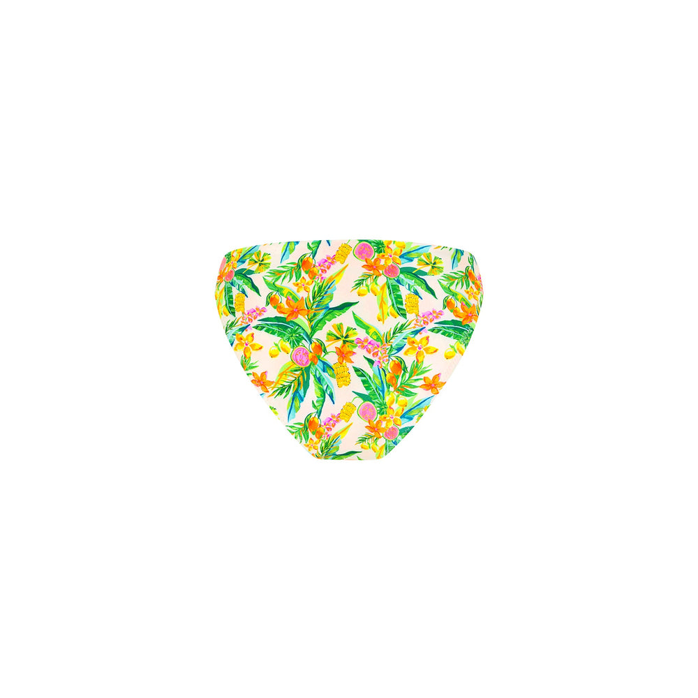 High Leg Full Vintage Bikini Bottom - Golden Hour