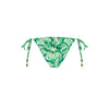 Dipped Cheeky Tie Bikini Bottom - Emerald Tides