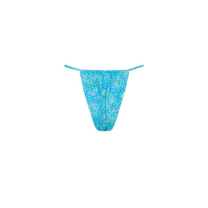 Einzelnes Bindeband gerafftes Cheeky Bikini-Unterteil – Stargaze