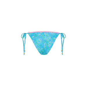Bas de maillot de bain brésilien à nouer avec détails au crochet - Stargaze