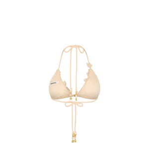 Appliziertes Häkel-Neckholder-Oberteil – Sunset Shell