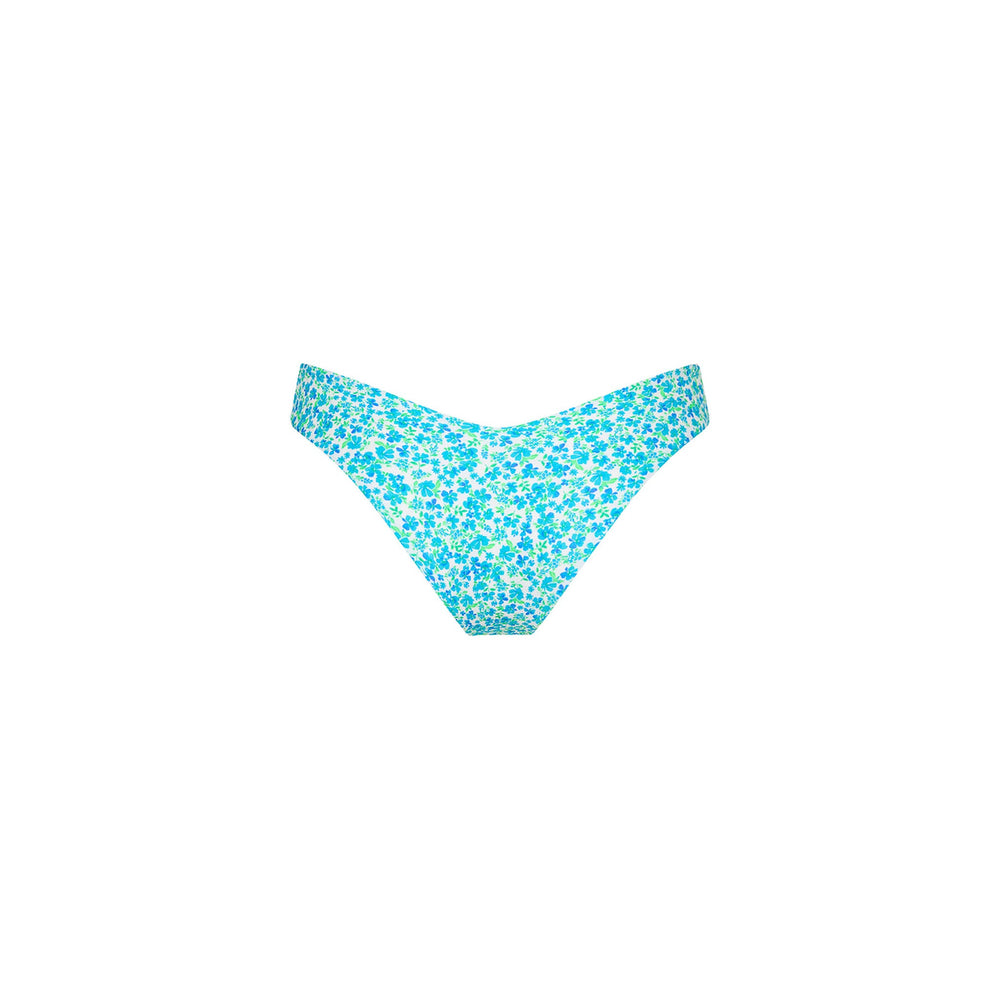 Cheeky V Bikini Bottom - Ocean Aura