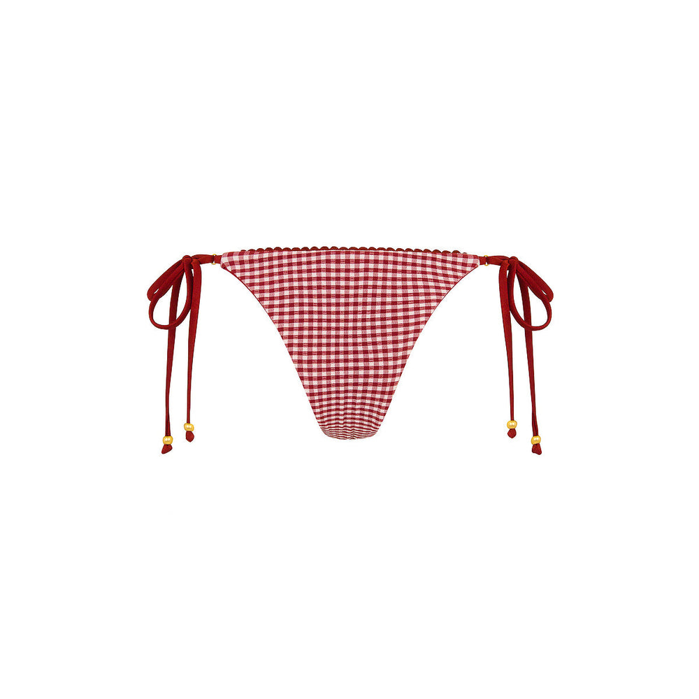 Decorative Thong Tie Side Bikini Bottom - Coco Kisses