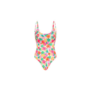 Maillot de bain une pièce échancré - Évasion insulaire