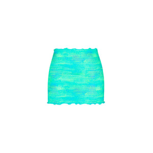 Mini Mesh Polyester Stretch Sarong - Summer Seas