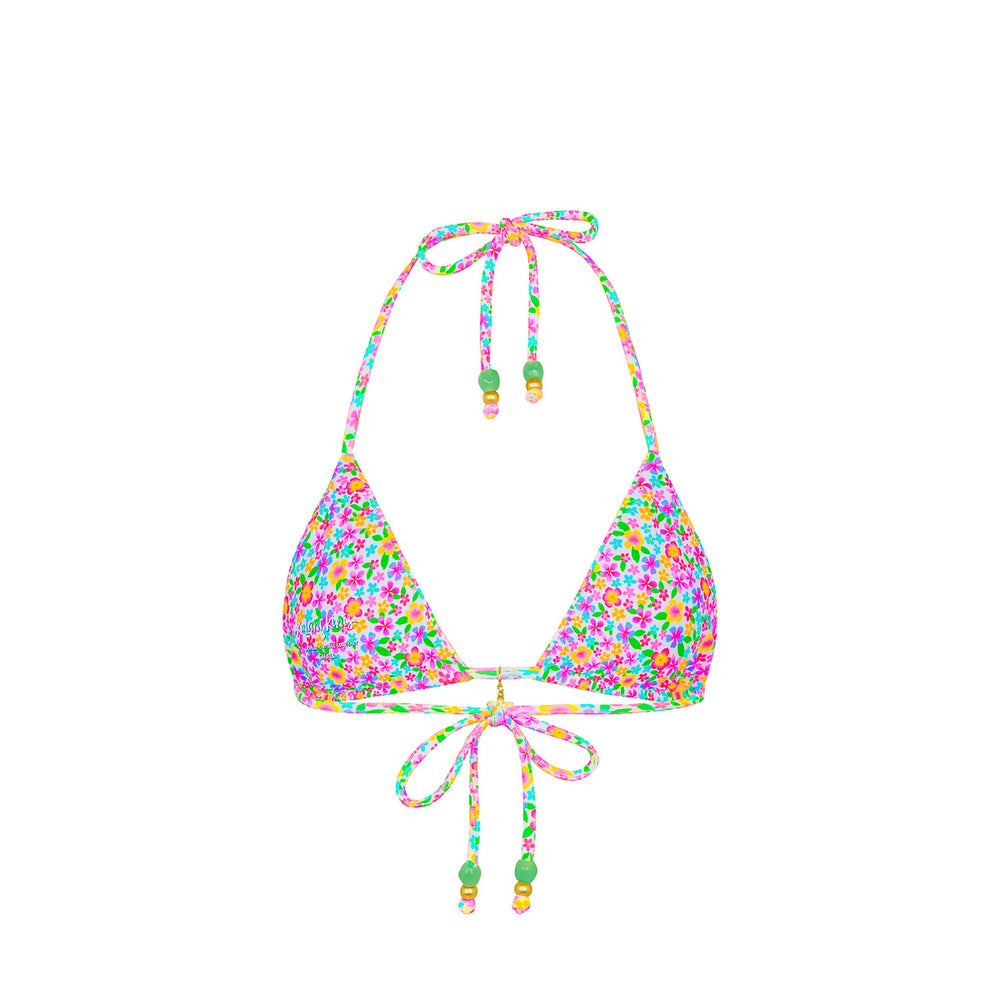 Slide Triangle Bikini Top - Field Trip