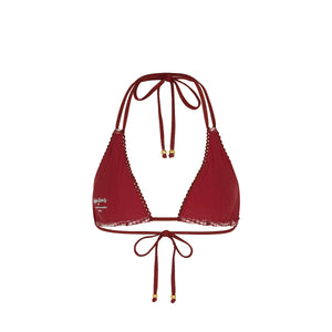 Dekoratives Panel-Neckholder-Bikini-Top – Coco Kisses