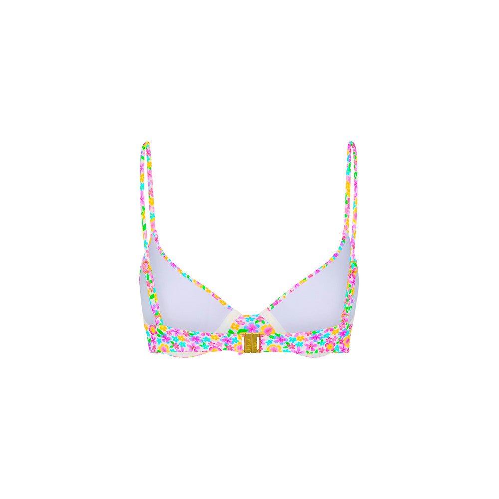Slim Underwire Bra Bikini Top - Field Trip