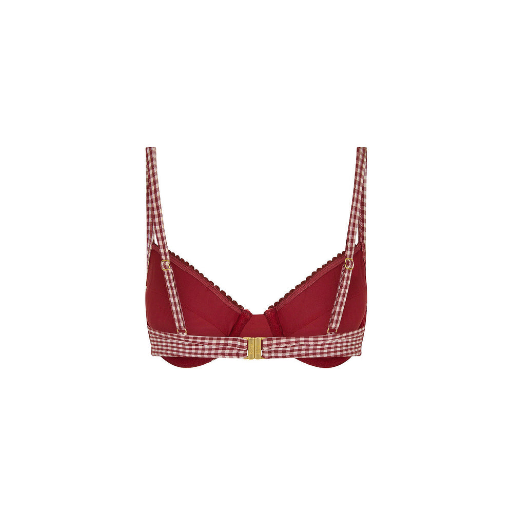 Decorative Ditzy Underwire Bikini Top - Coco Kisses