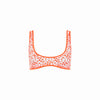 Bind Slim Scoop Bikini Top - Orange Fantasy