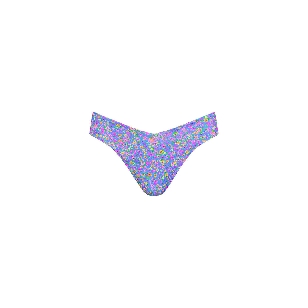 Cheeky V Bikini Bottom - Bubblegum Blossom