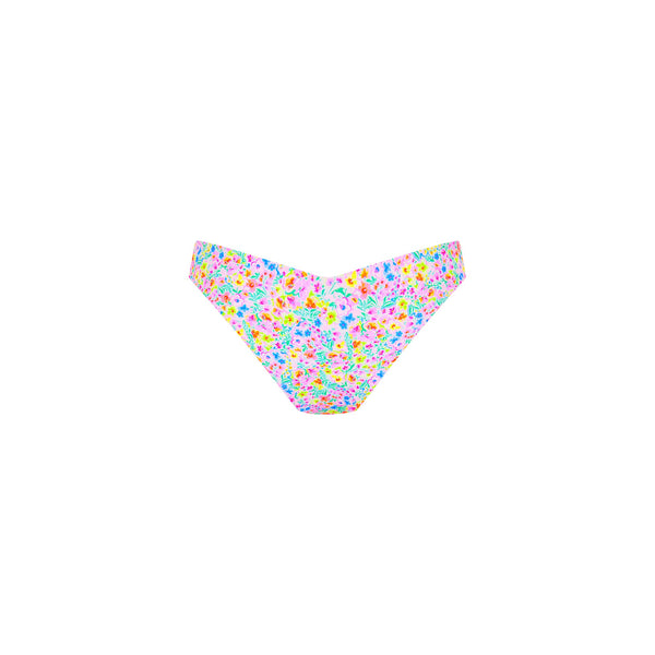 Cheeky V Bikini Bottom - Moonflower