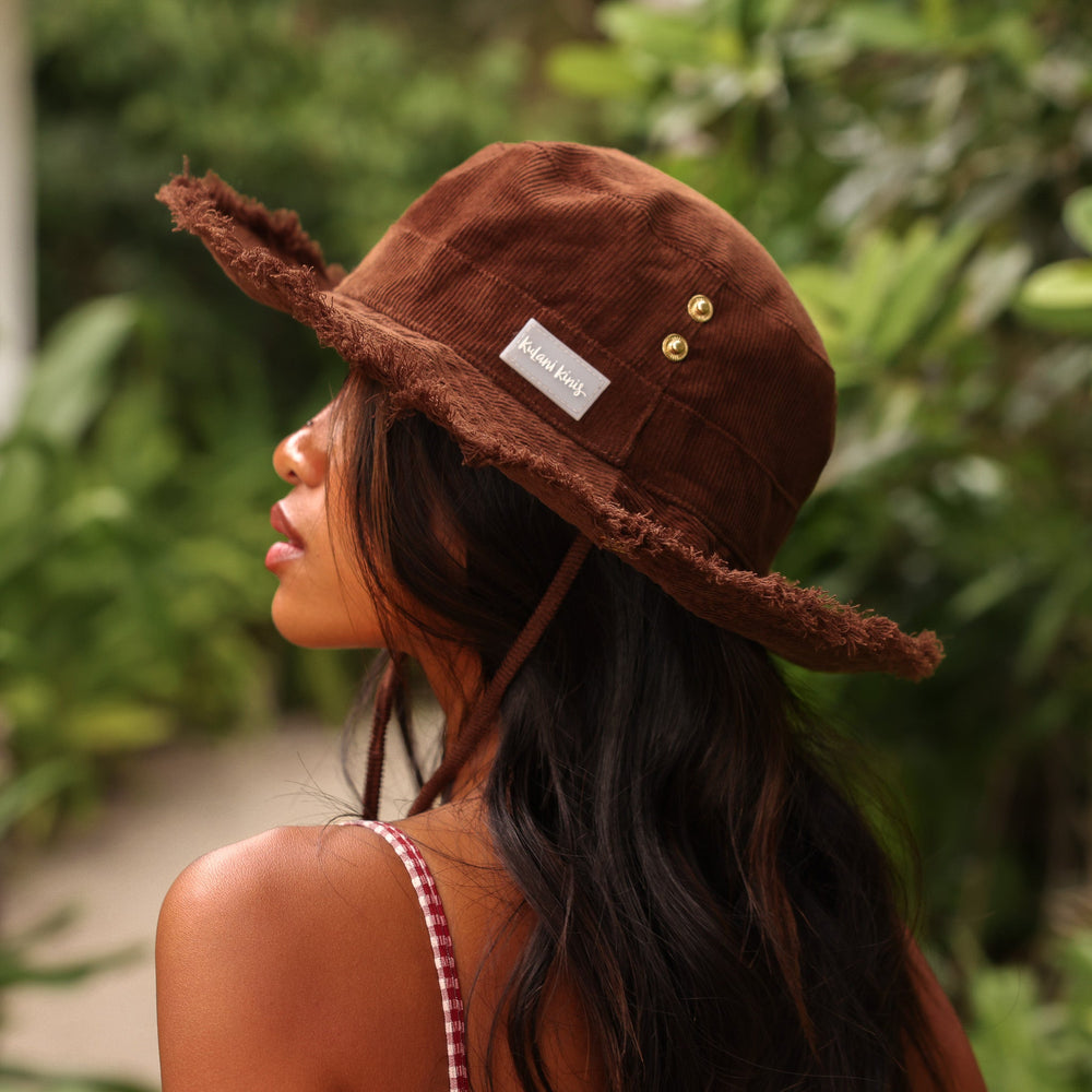 Corduroy Cowboy Bucket Hat - Coco