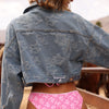 Cropped Denim Jacket - Dixie Denim
