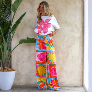Resort-Hose mit Kordelzug – Sunkissed Coast