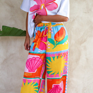 Resort-Hose mit Kordelzug – Sunkissed Coast