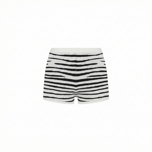 Essential Knit Micro Short - Savanna Stripe