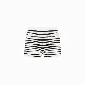 Essential Knit Micro Short - Savanna Stripe