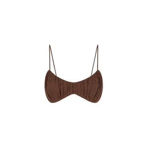 Haut de bralette froncé - Coco