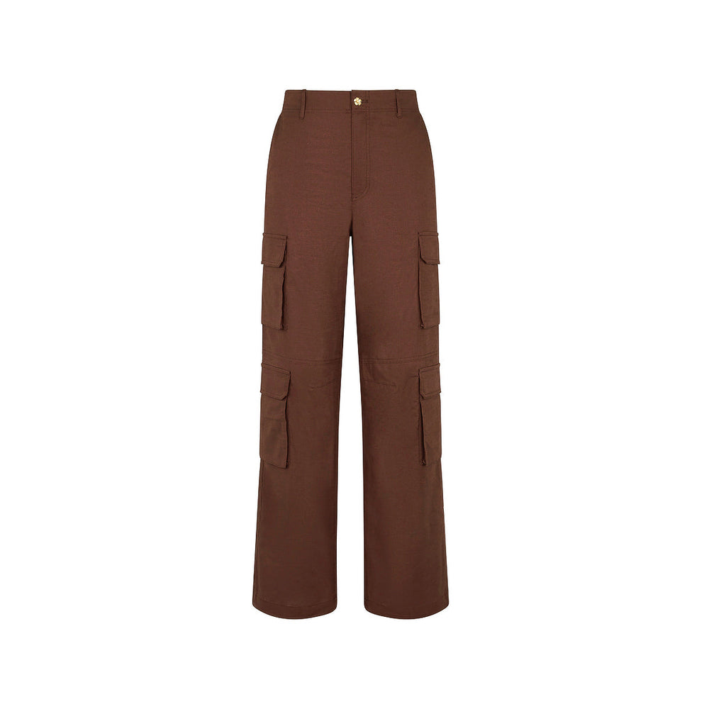 Relaxed Cargo Pants - Coco