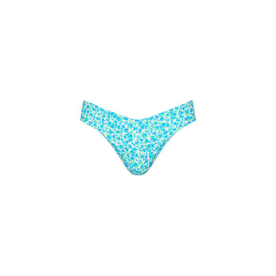 Knappe V-Bikinihose – Meeres-Aura