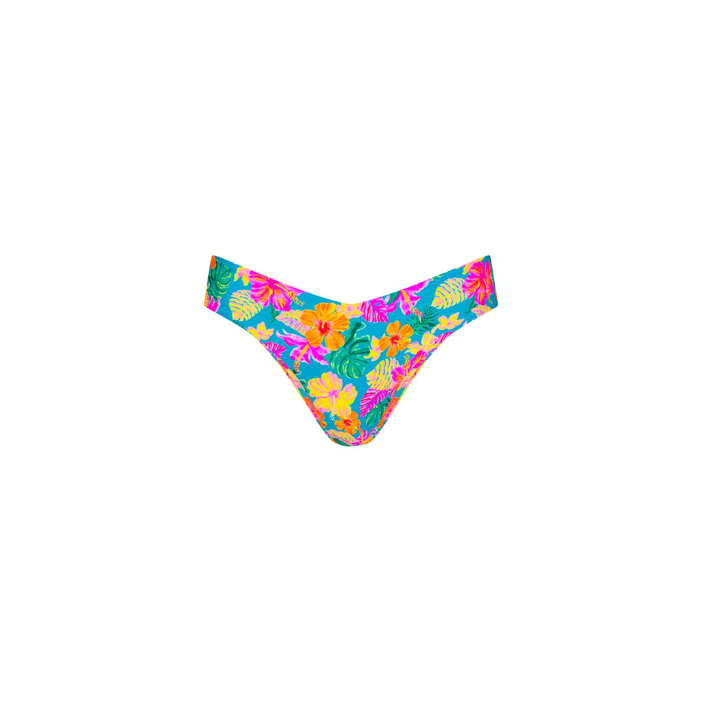 Cheeky V Bikini Bottom - Paradise Pop