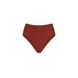 High Hip Cheeky Bikinislip – Zimtzucker