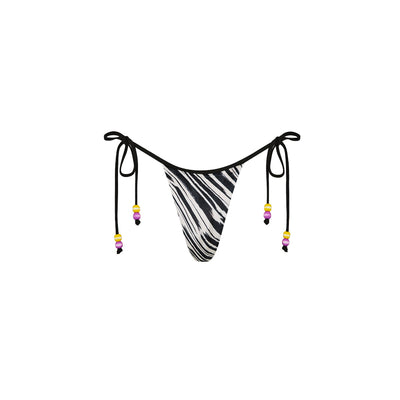 Micro Thong Tie Side Bikinislip - Wild Honey