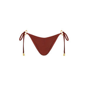 Ring Cheeky Tie Bikinihose - Cinnamon Sugar