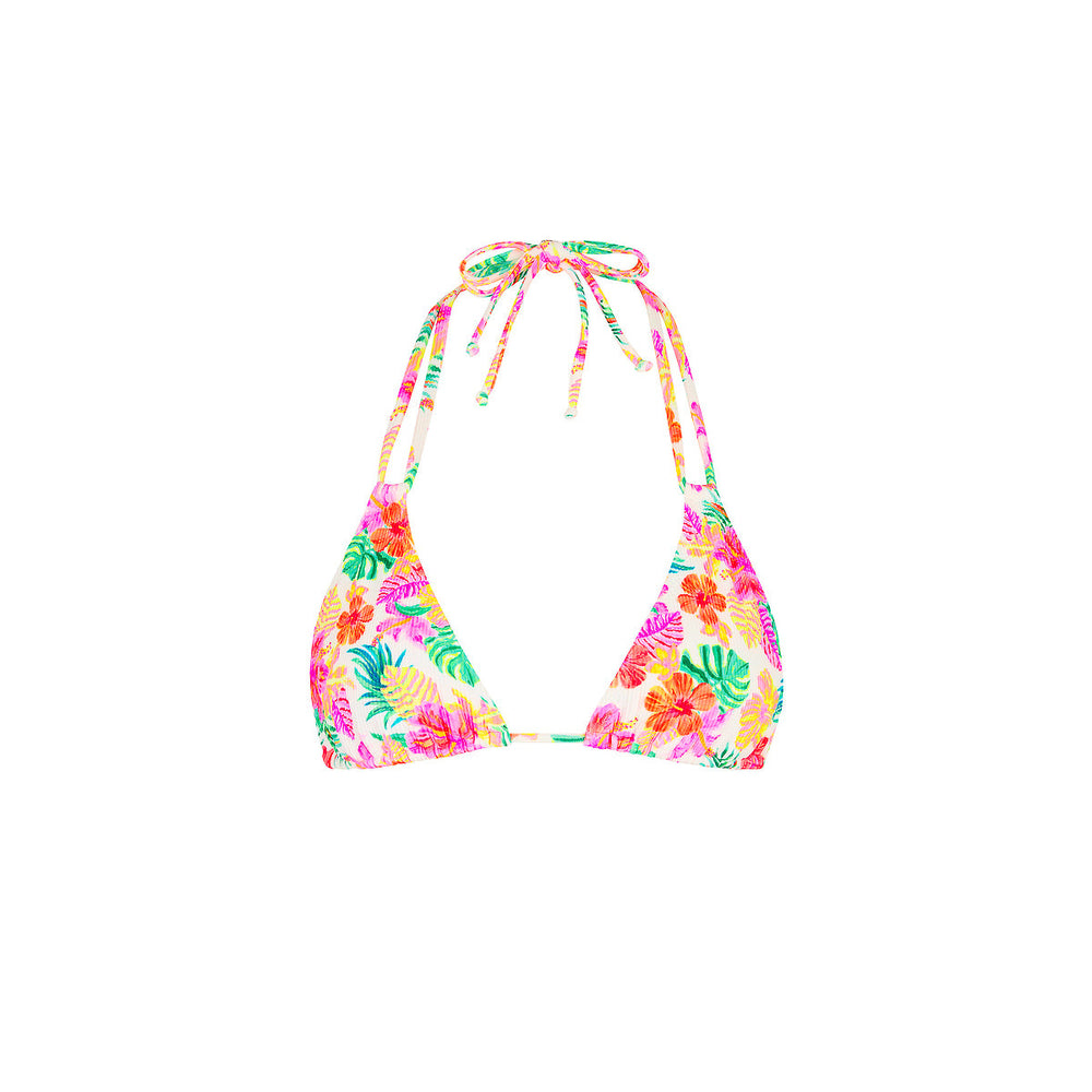 Halter Bralette Bikini Top - Island Escape