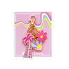 Keychain - Fuchsia Atomic Daisy