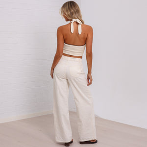 Mare Denim Jeans - Coconut Cream