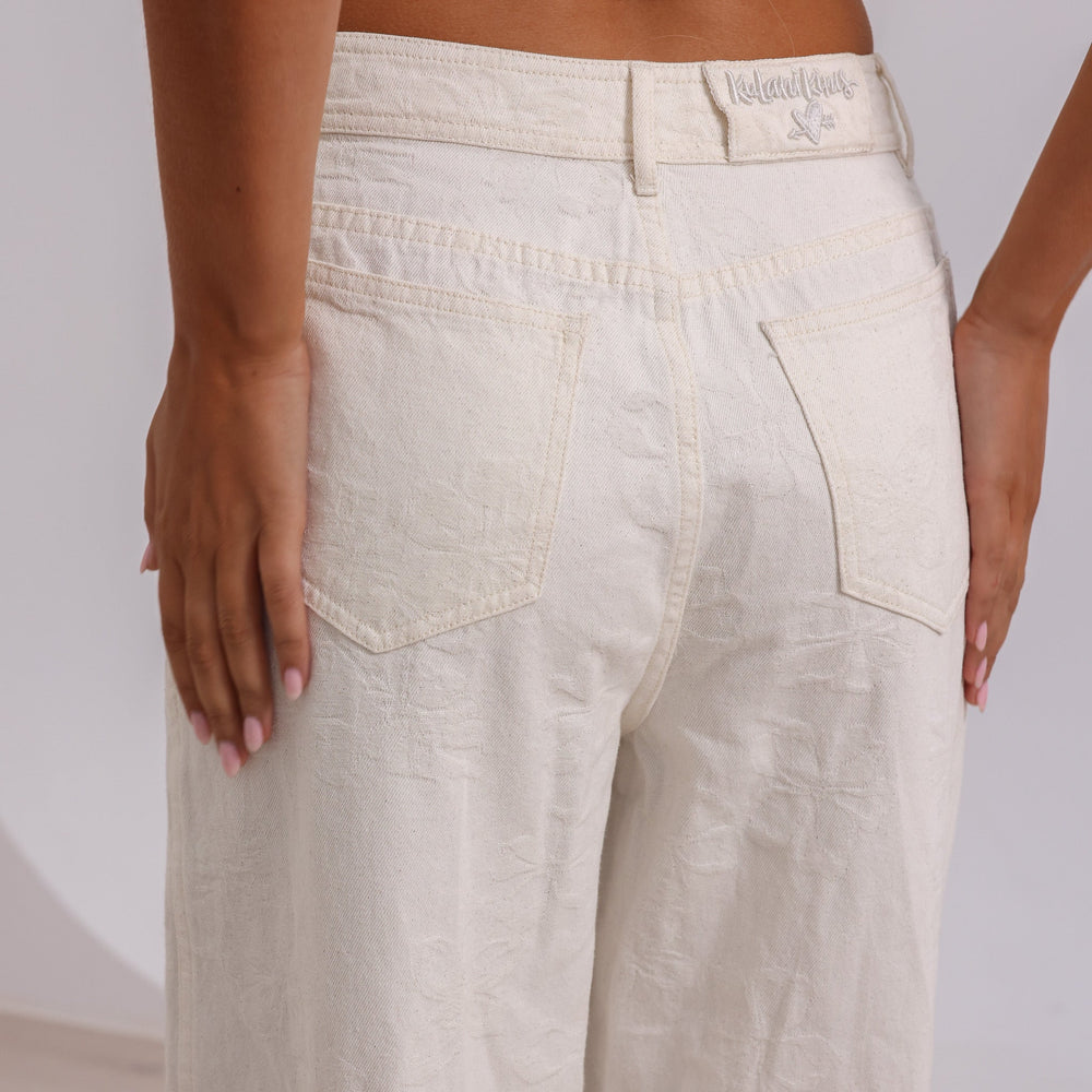 Mare Denim Jeans - Coconut Cream