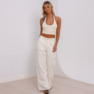 Mare Denim Jeans - Coconut Cream