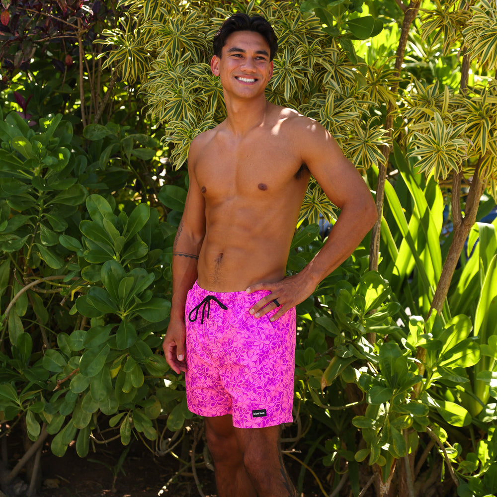 Men's Swim Trunks - Bubble Berry